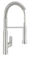GROHE EH-Spültischbatterie K7 Medium31379 mit Profibrause supersteel