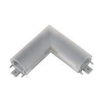 EGLO Ersatzteile Alu 90 Grad Connector L&auml;nge 6 Cm Metallisch Eckig, Metallisch, wei&szlig;, Kunststoff, 92326