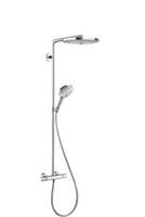 hansgrohe Showerpipe Raindance Select chrom mit Kopfbrause Raindance S 300 2jet-"41062675"