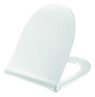 Sway D 934 toiletzitting met deksel en softclose en quickrelease, wit