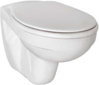 Eurovit hangend toilet diepspoel, wit