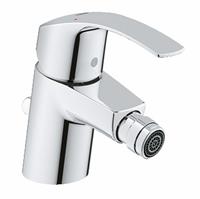 Grohe Einhandmischer Bidetbatterie Eurosmart 32929 Zugstangen-Ablaufgarnitur chrom, 32929002