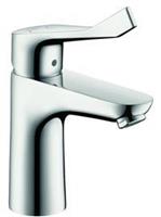 hansgrohe Waschtischarmatur »Focus 100« Einhebel mit extra langem Griff ohne Ablaufgarnitur Chrom