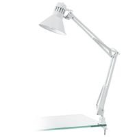 Eglo Verlichting Bureaulamp Met Klem Firmo wit 90872