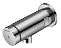 Schell Petit SC wanduitloopkraan voor koud of voorgemengd water zelfsluitend inclusief handbediening c 021360699
