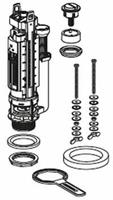 Geberit - bodemventiel type 290 duobloc grote-kleine spoelin - Overig