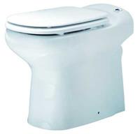 SANICOMPACT® Elite staand toilet met toiletzitting, wit