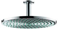 hansgrohe Kopfbrause Raindance S 300, 1jet EcoSmart mit Deckenanschluss - Chrom