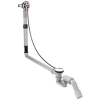 Hansgrohe Exafill S badafvoer overloop en vulcombinatie met waste basisgarnituur voor speciaal bad 58116180