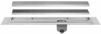 Easy Drain Easydrain Multi TAF afvoergoot enkele plaat 90cm met Zero design rooster RVS edmtaf900