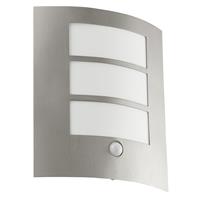 Eglo Buitenverlichting Plafonniere 1 RVS Met Sensor City