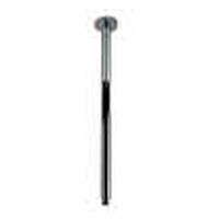 Mate plafonduitloop rond RVS look 30 cm
