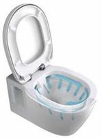 Connect hangend toilet 54 cm randloos, wit