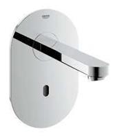 GROHE Euroeco Cosmopolitan E afbouwdeel v wandkraan met uitloop 17cm zonder menging met tranformator 230V chroom 36273000