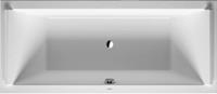 Starck Slimline duo bad 180 x 80 cm. zonder poten wit