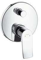 Metris Wannenmischer Unterputz Fertigset chrom 31493000 - Hansgrohe