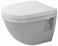 Duravit Wand WC (ohne Deckel) Starck 3 compact 47, 5cm Tiefspüler, weiß 2202090000