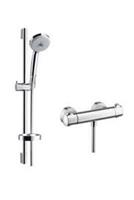 Hansgrohe ecostat 1001 sl combi set 0.65 m with croma 100 mu