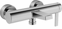 Loft Wannen- und Brausearmatur, seitenbedient, Ausladung:162mm, chrom, 57702103 - 57702103 - Hansa