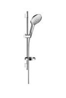 hansgrohe Stangenbrause-Set »Raindance Select S 150«, Höhe 71.8 cm, 3 Strahlart(en), Brauseset 3jet mit Brausestange 65 cm und Seifenschale Chrom