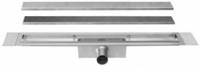 Easy Drain Easydrain Compact TAF afvoergoot enkele plaat 90cm 50mm met Zero design rooster RVS edcomtaf90050
