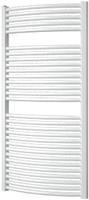 Onda designradiator horizontaal gebogen 1196x585 mm 804 W, wit