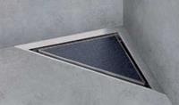 Easy Drain AquaJewels Delta tegel 20x20cm met zijuitlaat 50mm waterslot 30/35/50mm AJDE ZT ajdezt