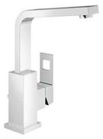 Eurocube wastafelkraan chroom