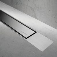 Compact Modulo Design douchegoot 80 cm.met rooster z4 en waterslot 50mm. rvs geborsteld