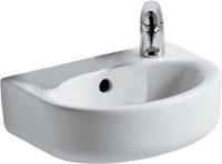 Ideal Standard, connect fontein 35cm met kraangat rechts met overloop wit
