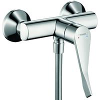 hansgrohe Duscharmatur »Focus« Einhebel-Brausemischer Aufputz mit extra langem Griff Chrom