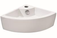 Hoekfontein  Hera 12.5x32x32 cm Keramiek Wit