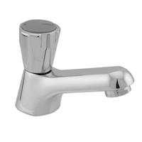 Venlo Nimbus II Messing Keramisch toiletkraan laag met perlator chroom f3095aa