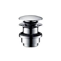 hansgrohedeutschland hansgrohe Push-Open-Ablaufgarnitur chrom, G 1 1/4, Messing - HANSGROHE DEUTSCHLAND