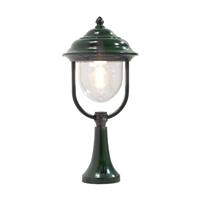 Konstsmide Sokkellamp Parma Calestano groen klassieke buitenlamp 724-600