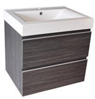 Wiesbaden Tigris onderkast + wastafel + 2 laden 600x460mm ...