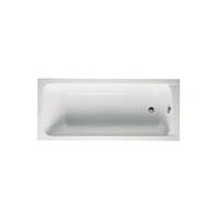 Badewanne D-Code 1600x700mm Einbauversion, Ablauf Fußbereich, weiß, 700096000000000 - Duravit