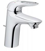 grohe Eurostyle 1-greeps S-size wastafelkraan met waste, chroom