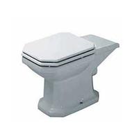 Duravit 1930 Stand WC Kombination, Abgang innen senkrecht, weiss, Farbe: Weiß - 0227010000