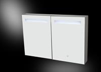 Best Design Aluma Spiegelkast inclusief LED Verlichting 90x60cm