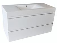 Tigris onderkast + wastafel + 2 laden 1000x580x460 wit