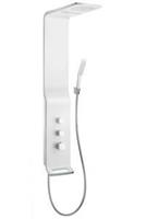 hansgrohe Duschpaneel Lift Raindance weiss Armaturen chrom-"41062628"