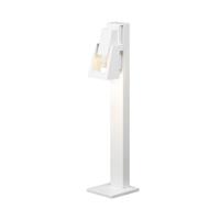 Konstsmide Staande lamp  Potenza 7983-250 mat wit 230V staand armatuur 1-lichts 100cm, 1x 4W