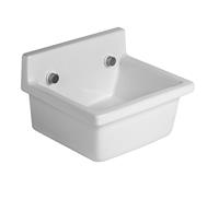 Duravit Starck 3 uitstortgootsteen 48x42,5 cm, wit