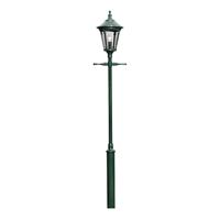 Konstsmide Buitenlamp Virgo 1-lichts groen 62cm inclusief laddersteun 570-600