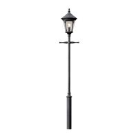 Konstsmide Buitenlamp Virgo 1-lichts zwart 62 cm inclusief laddersteun 570-750