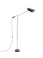 Northern Lighting Birdy vloerlamp  zwart - messing