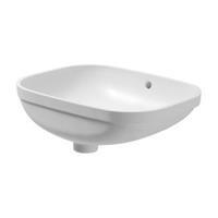 Duravit D-Code inbouw wasatafel 56x44 cm. wit