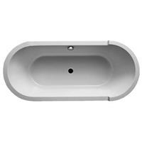 Duravit Starck bad acryl ovaal 180x80cm met paneel met poten wit 700010000000000
