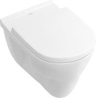 villeroy&boch Villeroy & Boch O.novo hangend toilet CeramicPlus vlakspoel wit glans